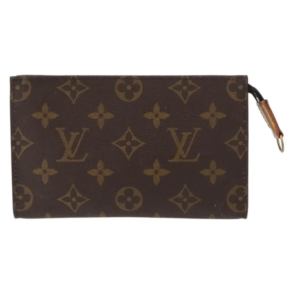 Louis Vuitton Monogram Bucket PM Accessory Pouch Brown